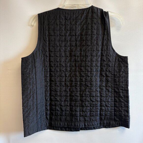 Eileen Fisher Silk Quilted Vest - Picture 3 of 3